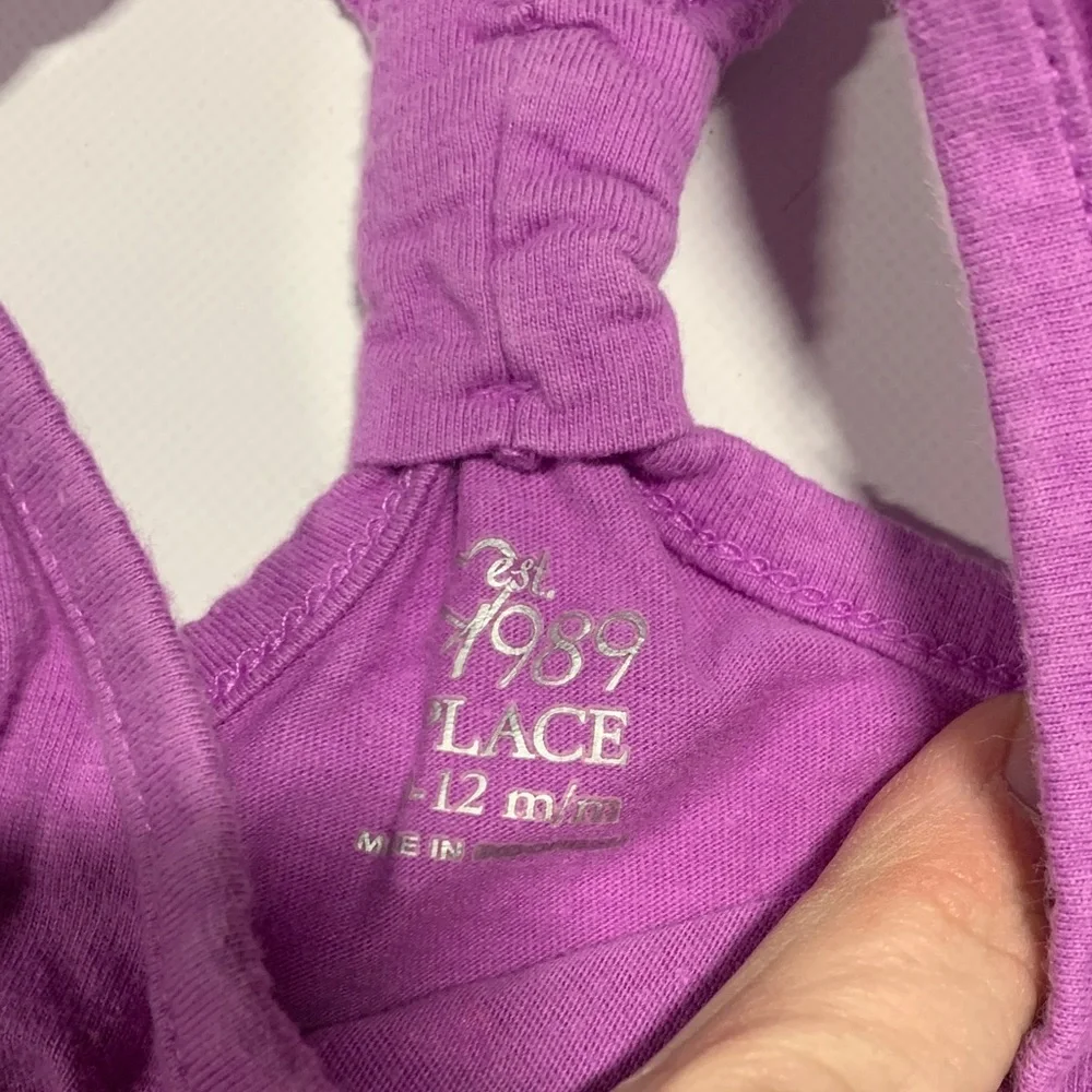 Purple Kids‎ Tank Top with Ice Cream Design Children’s Place 4271 9-12 months